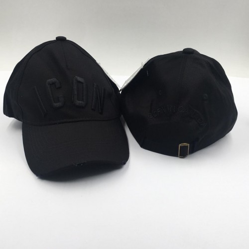 ICON Full Black Cap